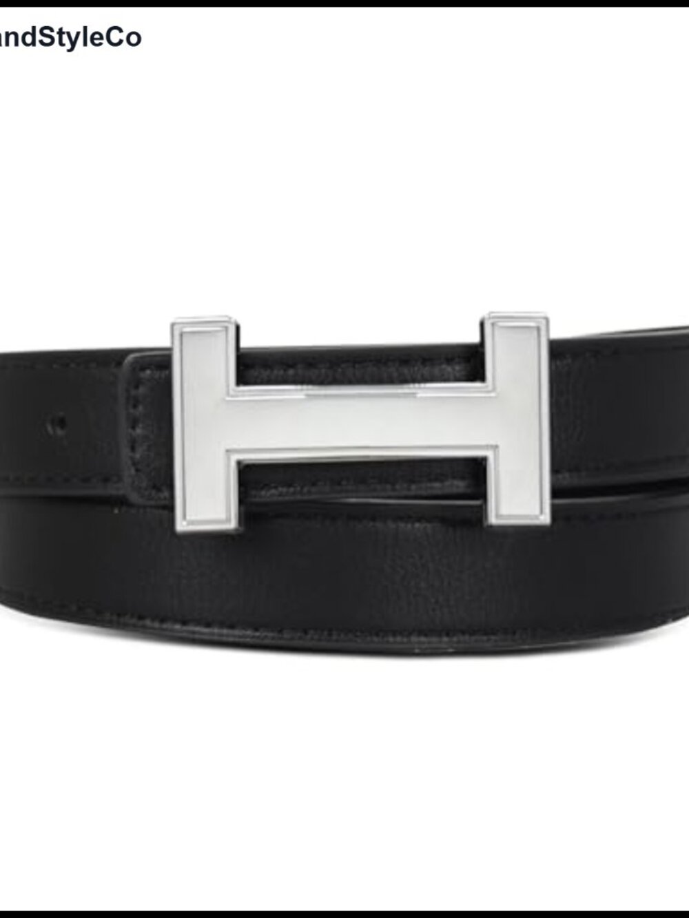 Gold Buckle Fashion Belt with Decorative Buckle for Dresses Jeans